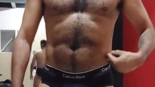 Horny in the gym loocker room