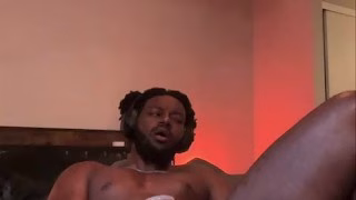 Leg shaking Drooling BBC solo sex and prostate play