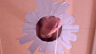 POV. Glory hole. REUPLOAD (SOUND FIXED)