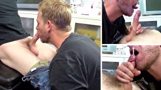 Cum Hungry! – Cock Explosion – Load Licked Up – Eating & Swallowing Jizz