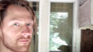 Fapping my big dick in an abandoned old shed I’ve found