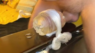 Moaning Male Fucking Fleshlight and Dirty Talking to an Intense Shaking Orgasm – fap2it