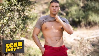 SEAN CODY – Dark-Haired Hunk Alex Shows Off His Muscular Body, Then Strokes His Hard Cock For You