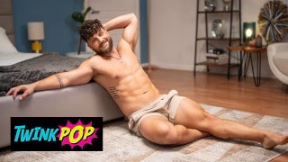 TWINKPOP – Muscular Stud Heath Halo Talks About His Fantasies Then Strokes His Cock For Us To See