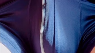 Perverted Japanese ejaculating with nipples