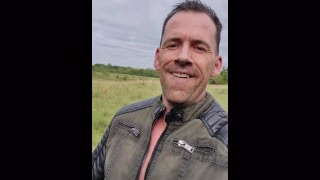 PIss and cum in the woods