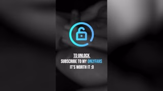 Quickly Jerking My Dick by the Glass Door